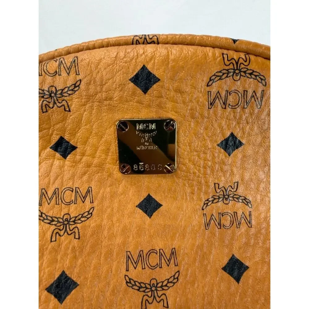 MCM Stark Side Studs Backpack in Visetos Medium SPB-TS 354557